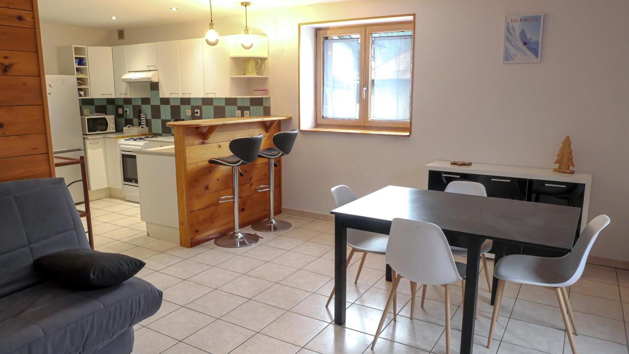Appartement calme à 5 min de St Jean de Maurienne Montricher-Albanne Buitenkant foto